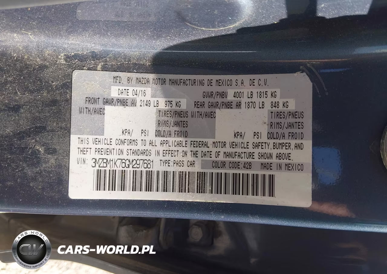 2016 Mazda Mazda3 I Sport VIN:3MZBM1K76GM297681 - 9