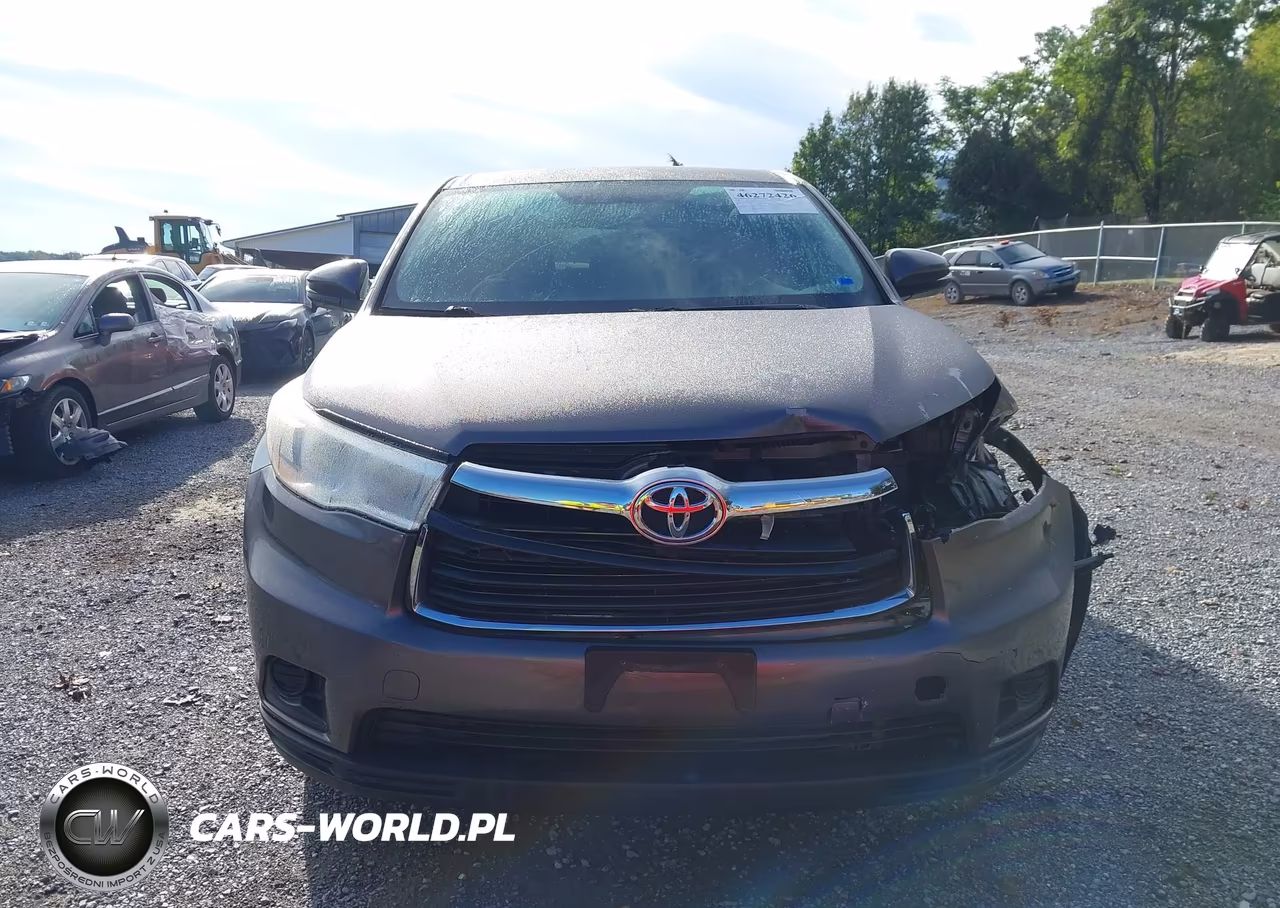 2014 Toyota Highlander Le VIN:5TDZARFH9ES007412 - 12
