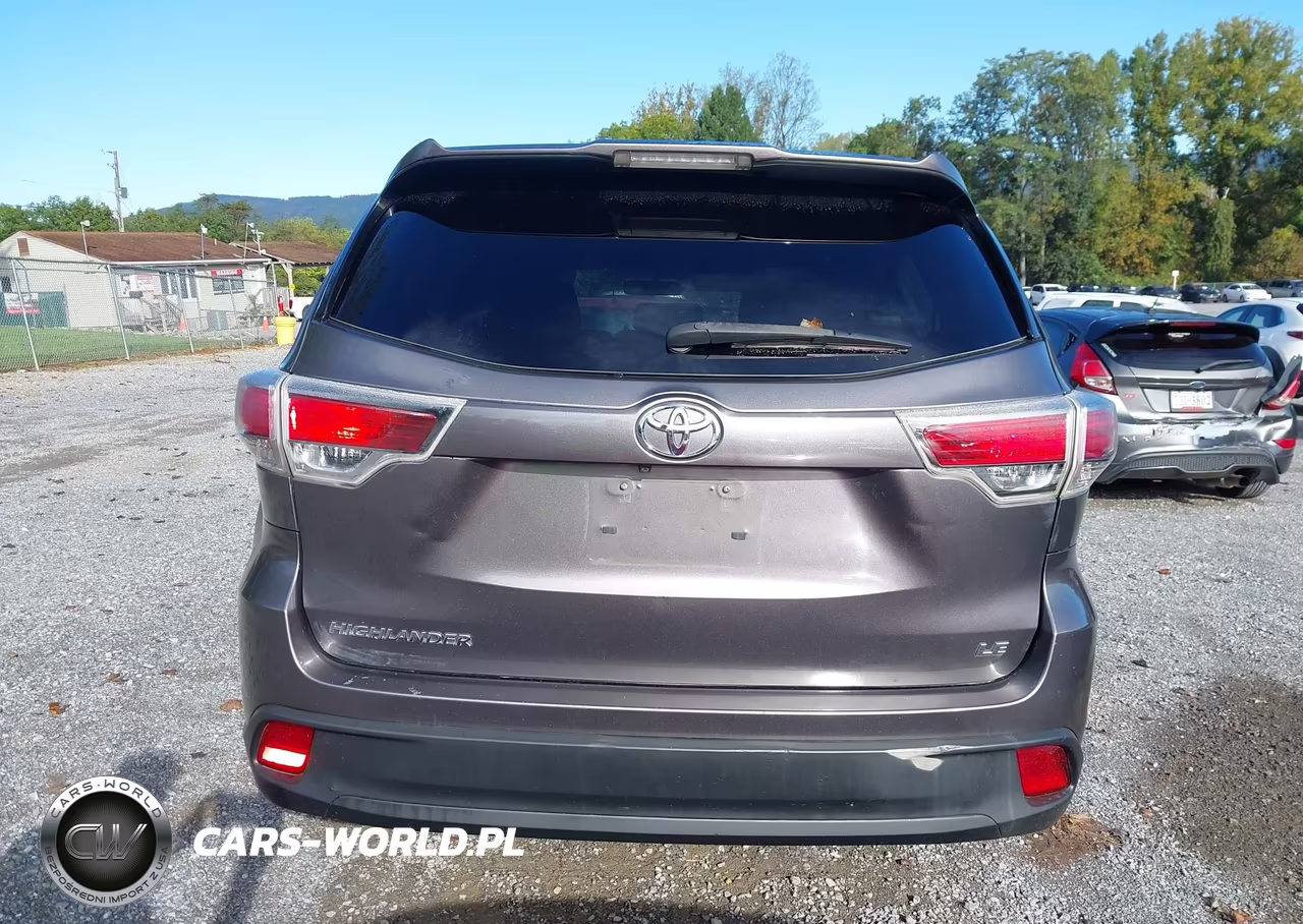 2014 Toyota Highlander Le VIN:5TDZARFH9ES007412 - 16