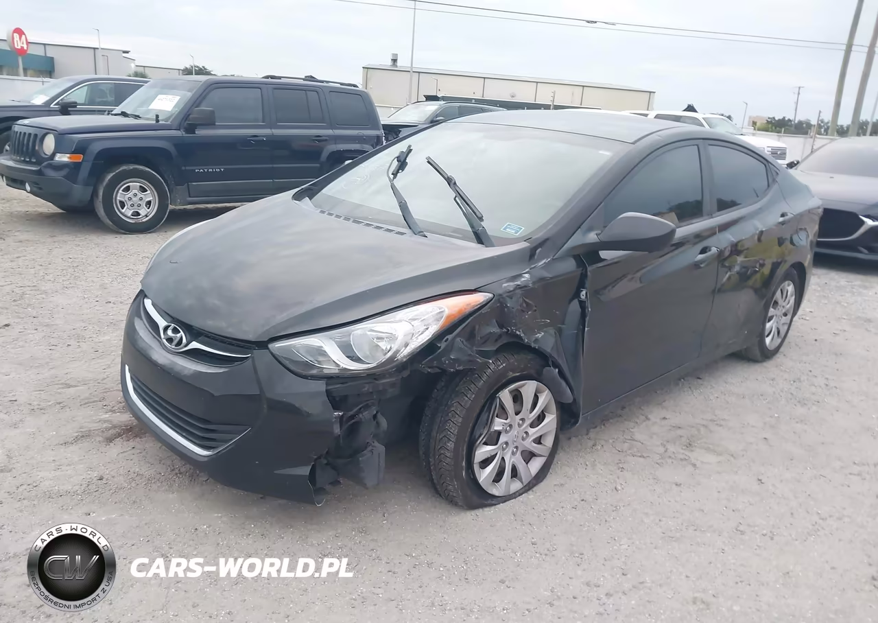 2012 Hyundai Elantra Gls (Ulsan Plant) VIN:KMHDH4AE1CU228559 - 2