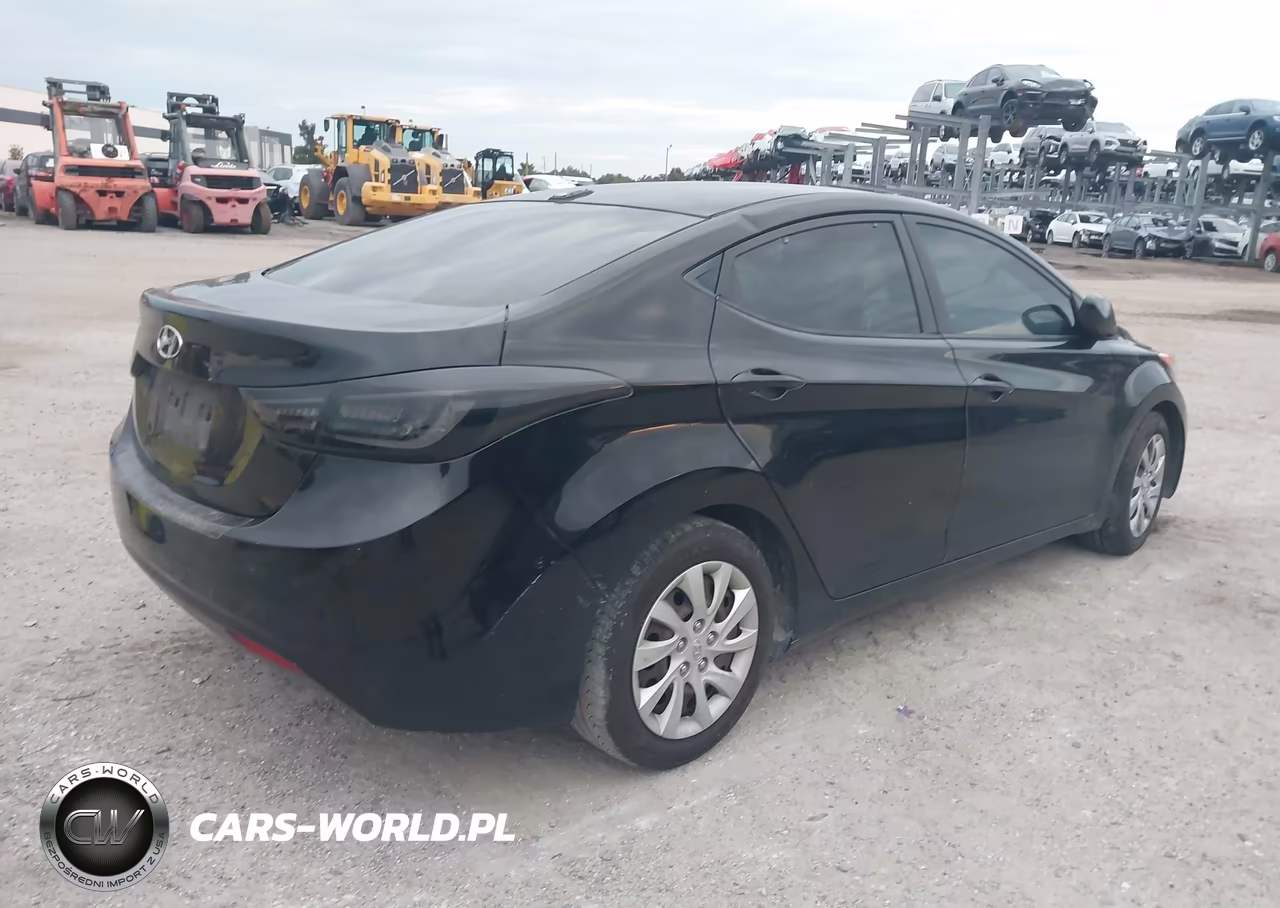 2012 Hyundai Elantra Gls (Ulsan Plant) VIN:KMHDH4AE1CU228559 - 4