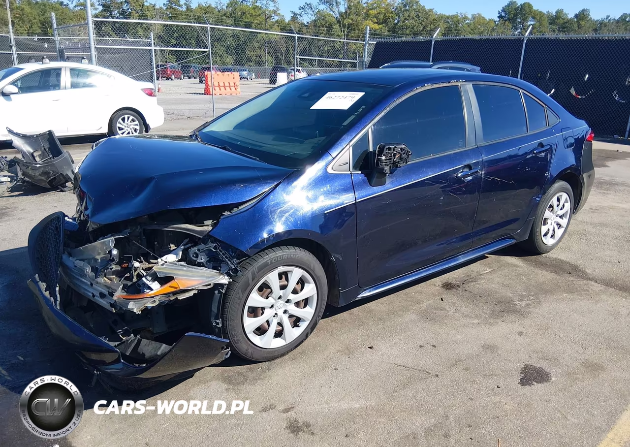 2020 Toyota Corolla Le VIN:JTDEPRAEXLJ002028 - 2