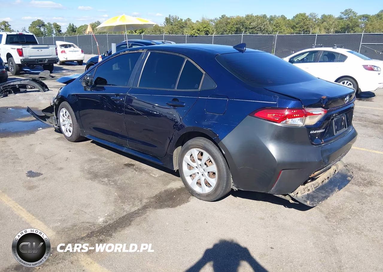 2020 Toyota Corolla Le VIN:JTDEPRAEXLJ002028 - 3