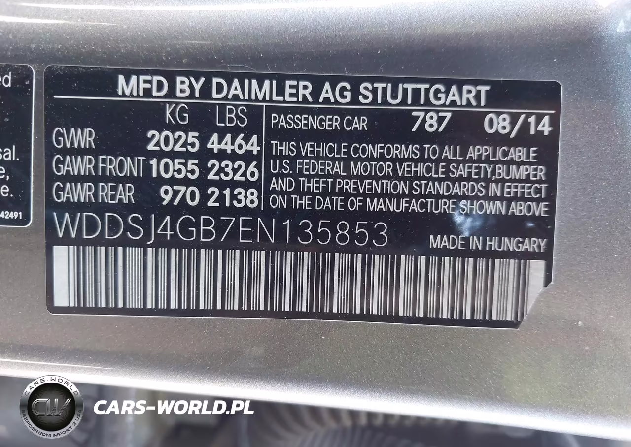 2014 Mercedes-Benz Cla-Class Cla 250 VIN:WDDSJ4GB7EN135853 - 9