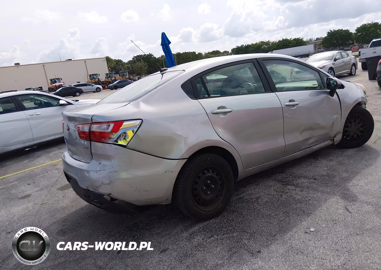 2014 Kia Rio Lx VIN:KNADM4A34E6334779 - 4