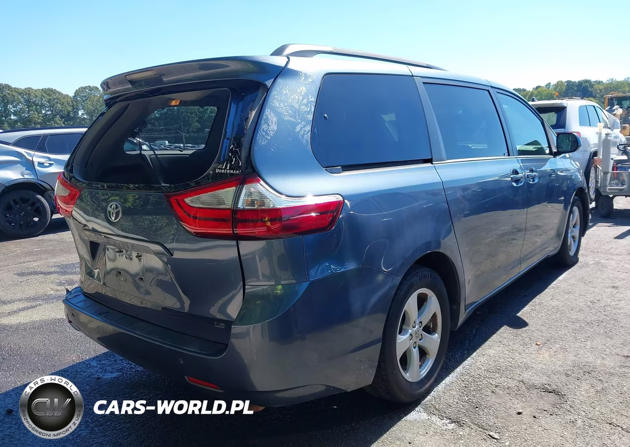 2015 Toyota Sienna Le VIN:5TDKK3DC9FS663176 - 4
