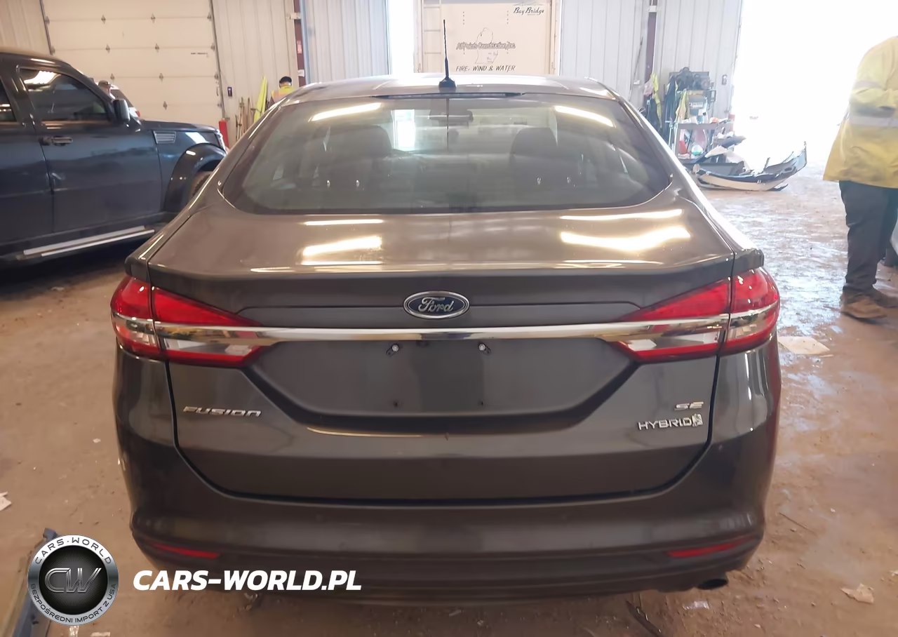 2017 Ford Fusion Hybrid Se VIN:3FA6P0LU2HR344774 - 16