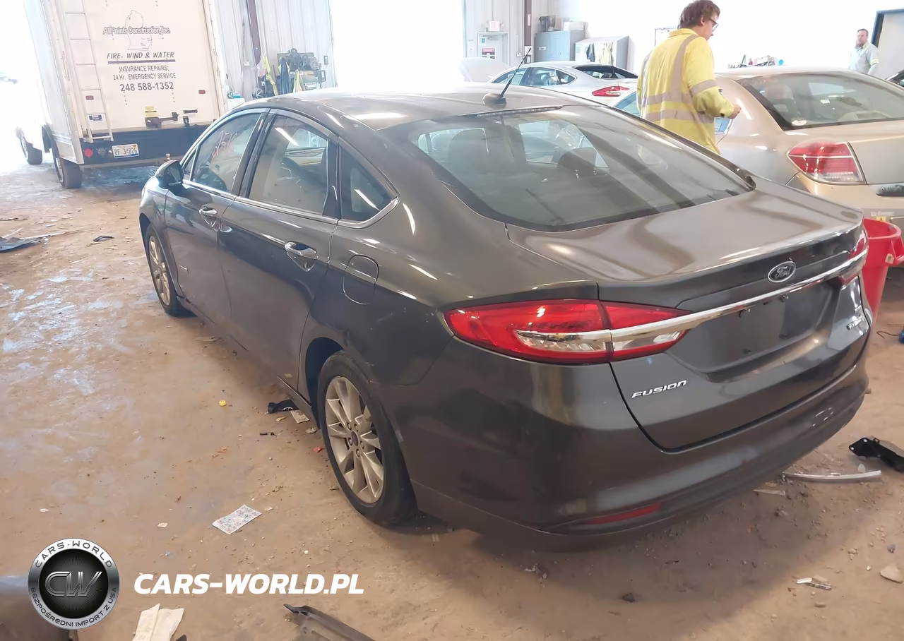 2017 Ford Fusion Hybrid Se VIN:3FA6P0LU2HR344774 - 3