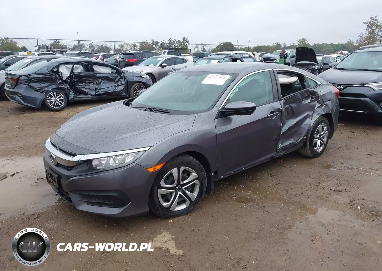2017 Honda Civic Lx VIN:19XFC2F5XHE065280 - 2