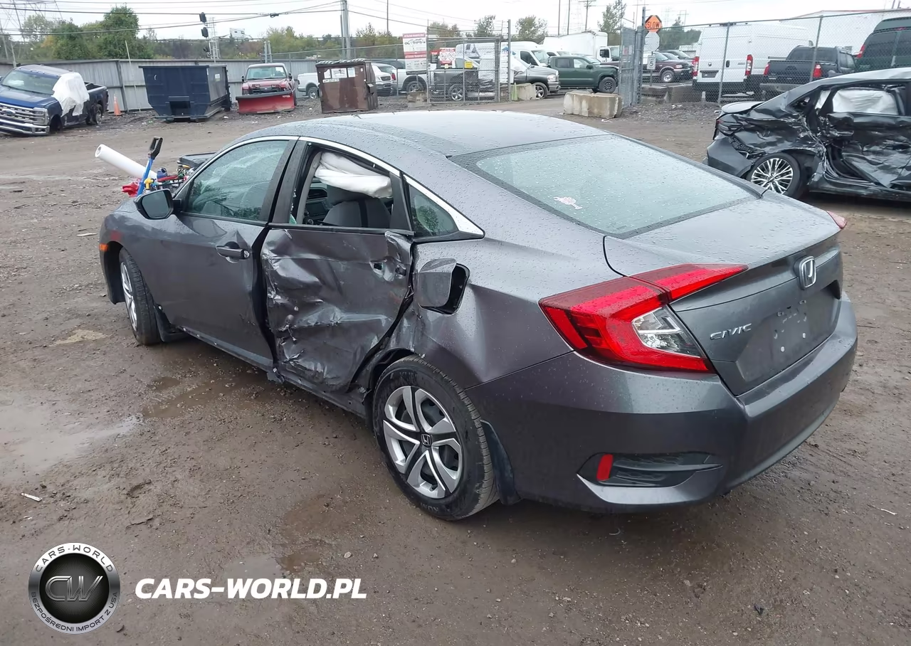 2017 Honda Civic Lx VIN:19XFC2F5XHE065280 - 3