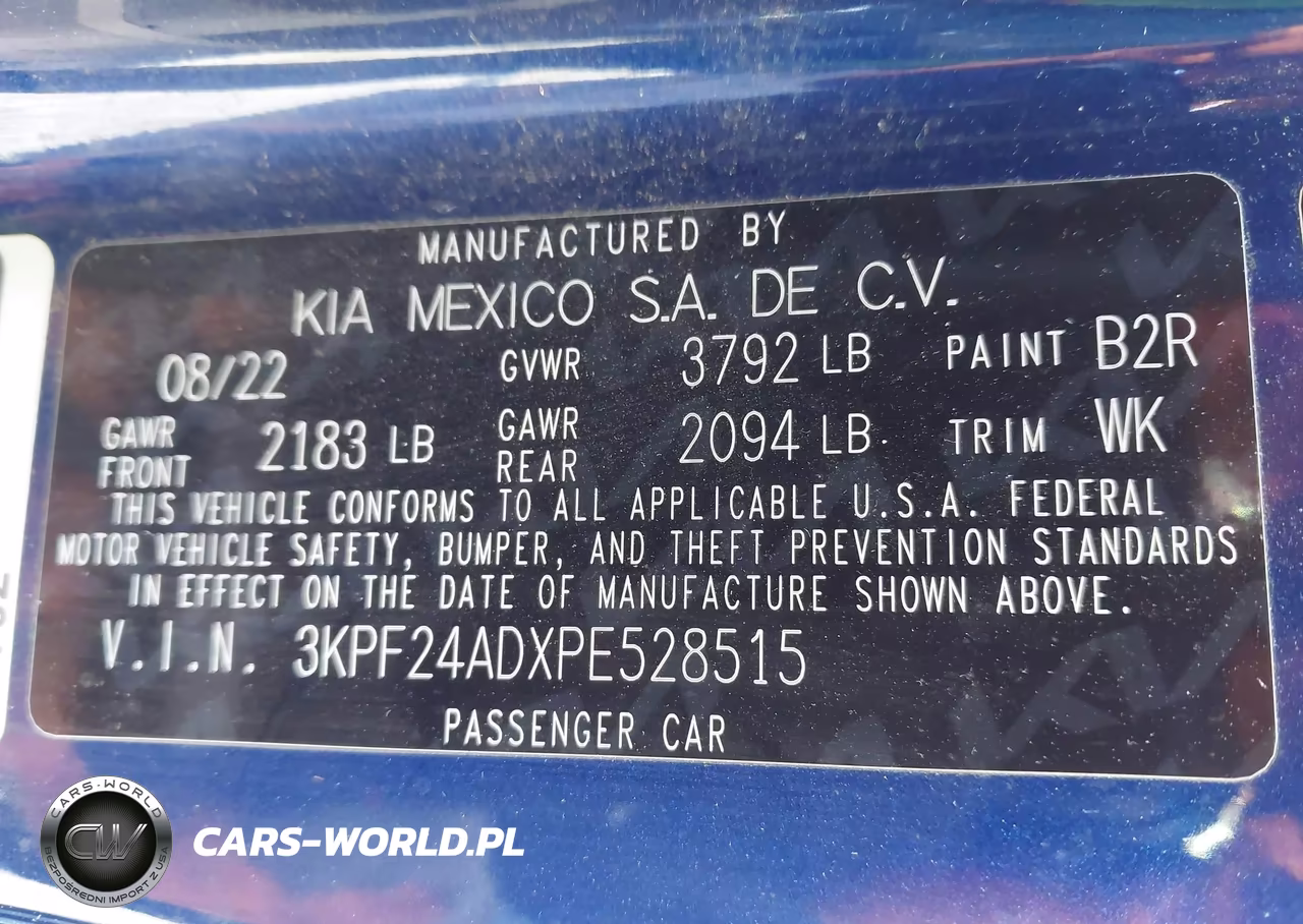 2023 Kia Forte Lxs VIN:3KPF24ADXPE528515 - 9