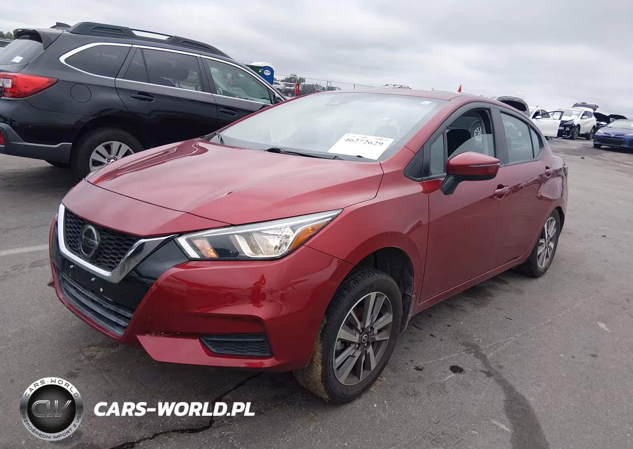2020 Nissan Versa Sv VIN:3N1CN8EVXLL805709 - 2