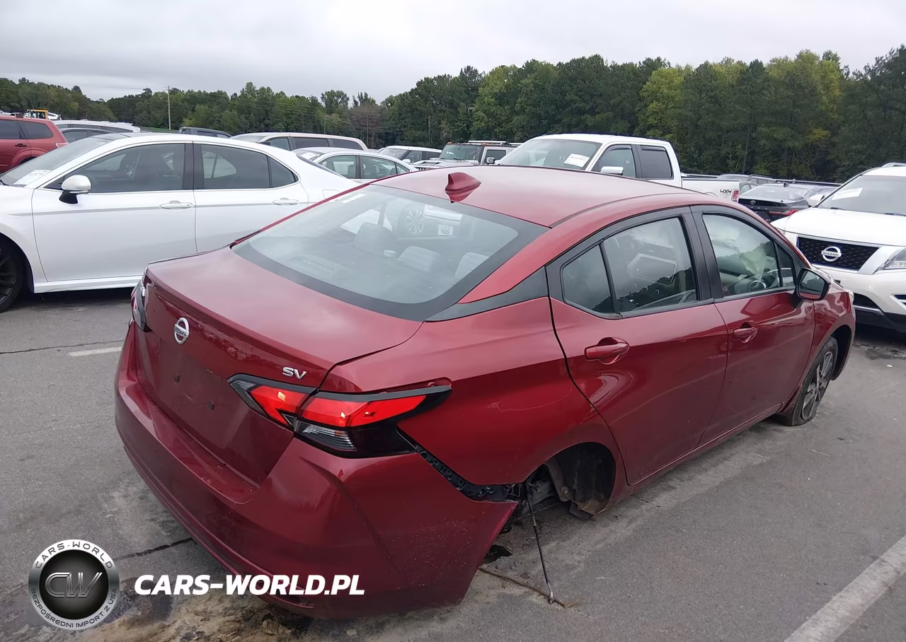 2020 Nissan Versa Sv VIN:3N1CN8EVXLL805709 - 4