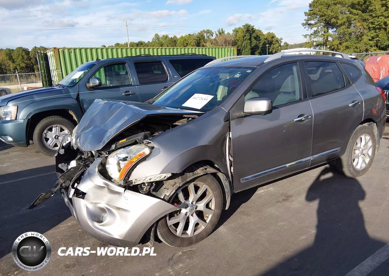 2013 Nissan Rogue Sv W-Sl Pkg VIN:JN8AS5MV0DW606021 - 2