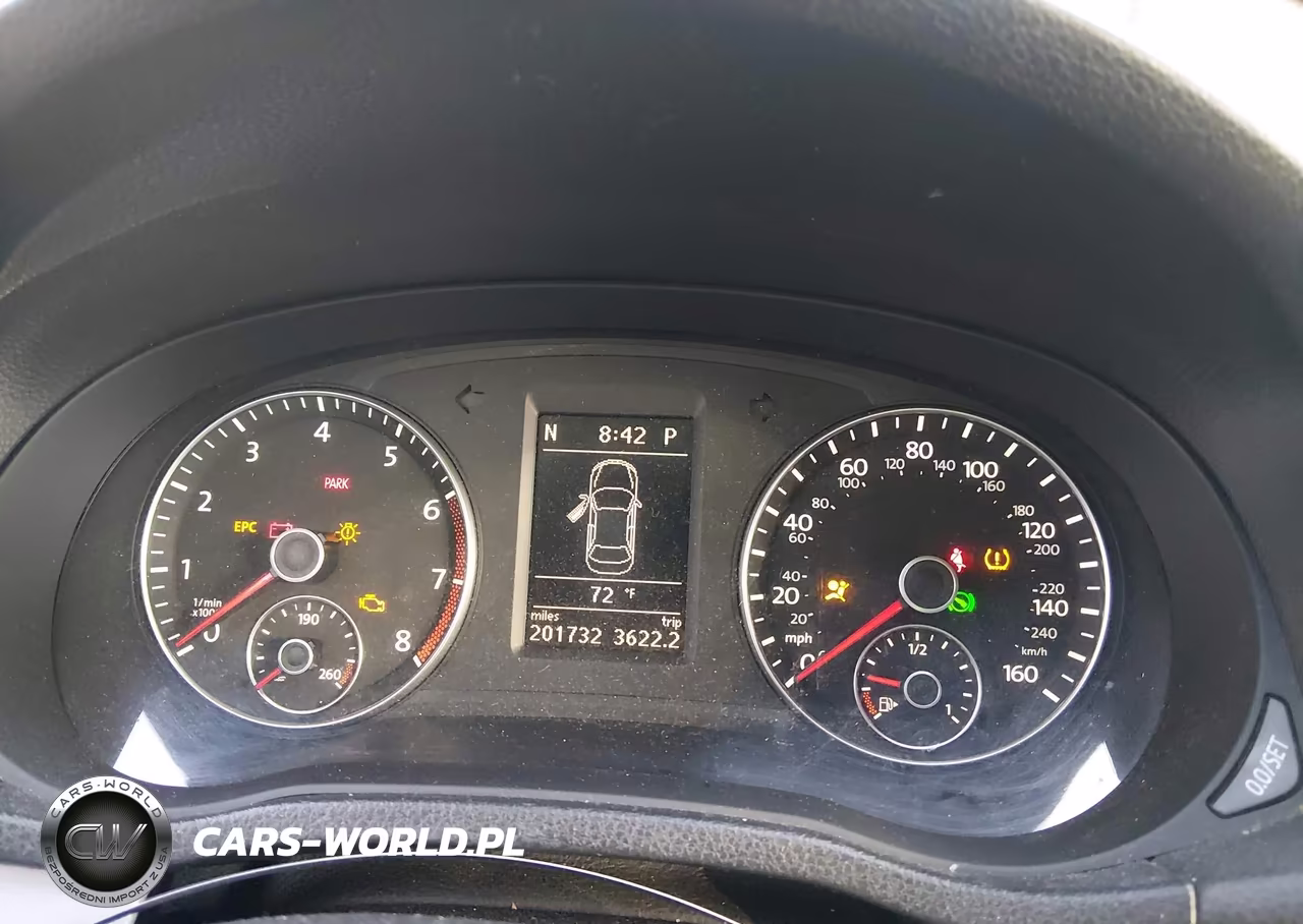 2012 Volkswagen Passat 2.5L Se VIN:1VWBP7A37CC005198 - 7