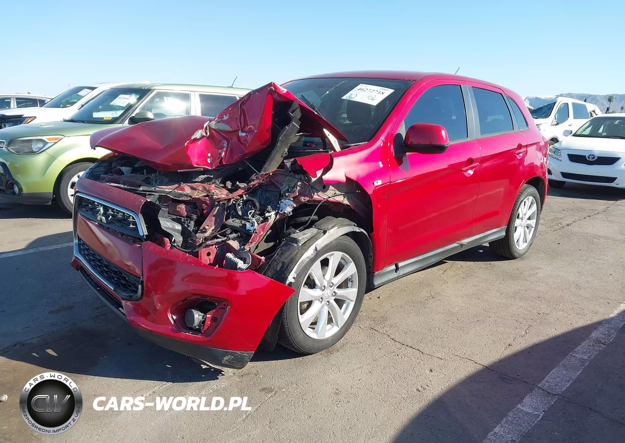2015 Mitsubishi Outlander Sport Es VIN:4A4AR3AU3FE013584 - 2