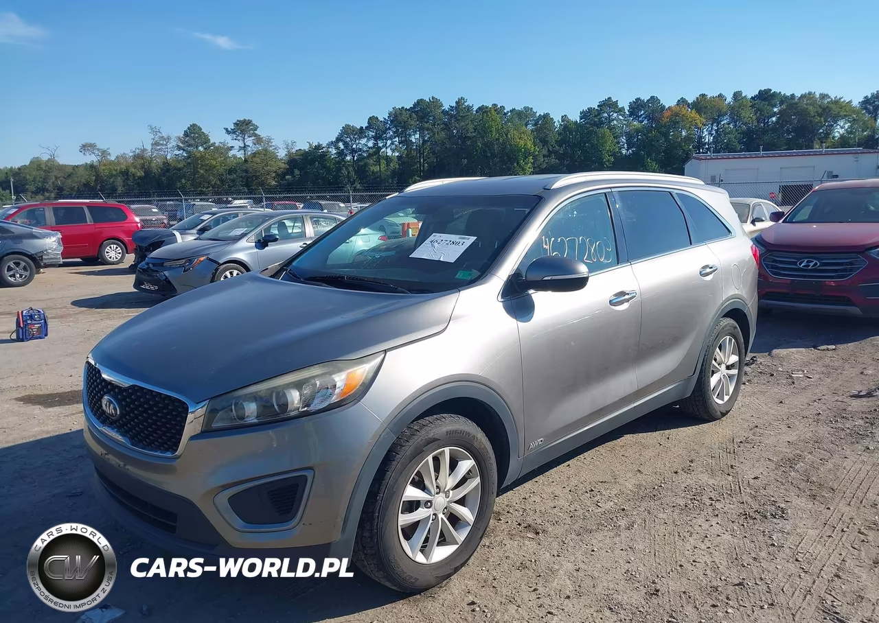 2016 Kia Sorento 2.4L Lx VIN:5XYPGDA3XGG042917 - 2