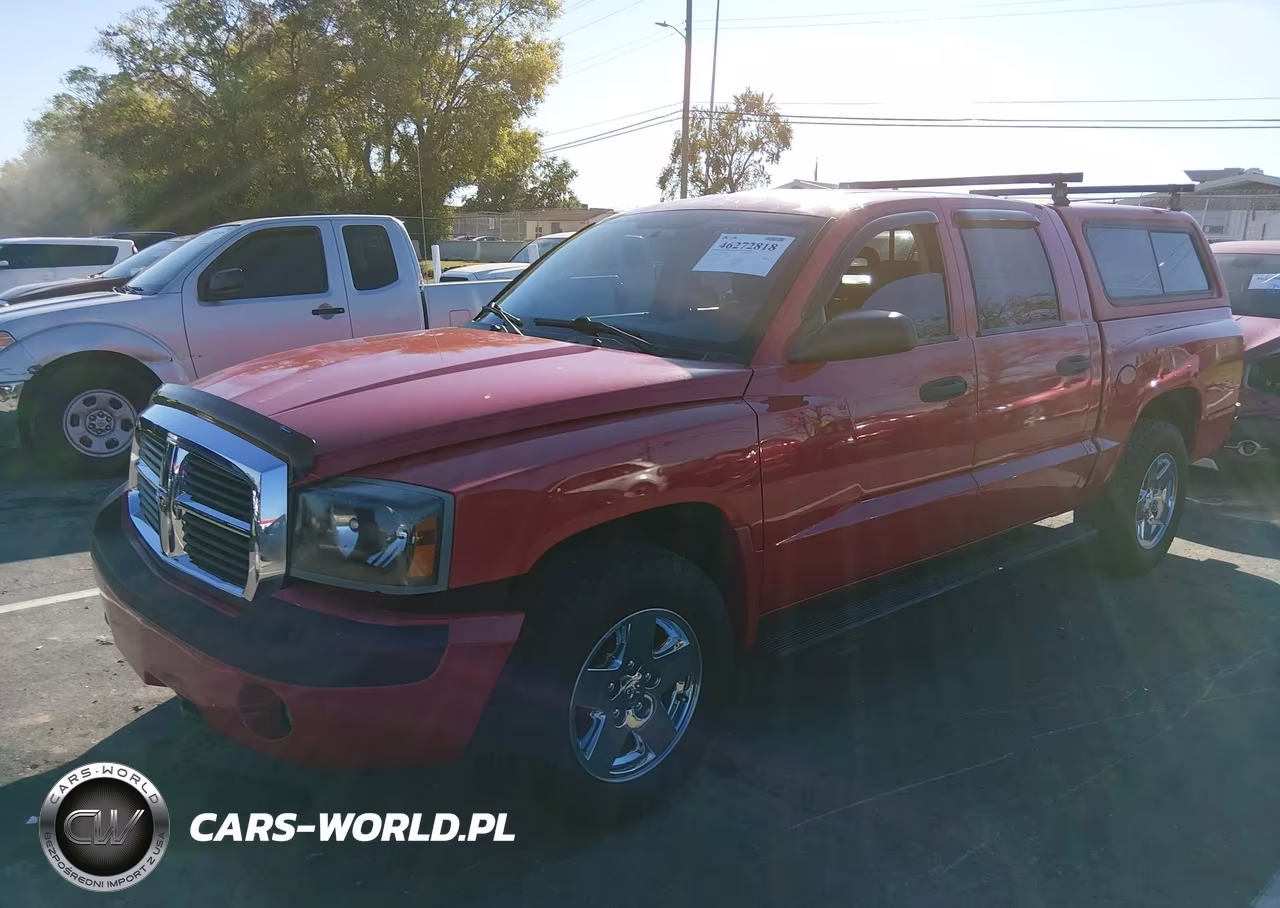 2006 Dodge Dakota Slt VIN:1D7HW48N16S563960 - 2