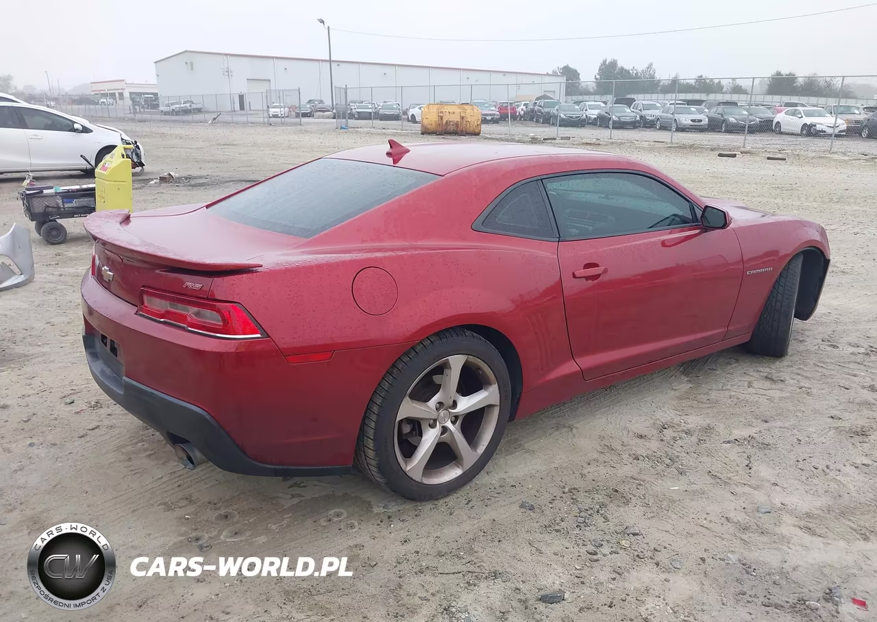 2015 Chevrolet Camaro 1Lt VIN:2G1FD1E35F9206459 - 4
