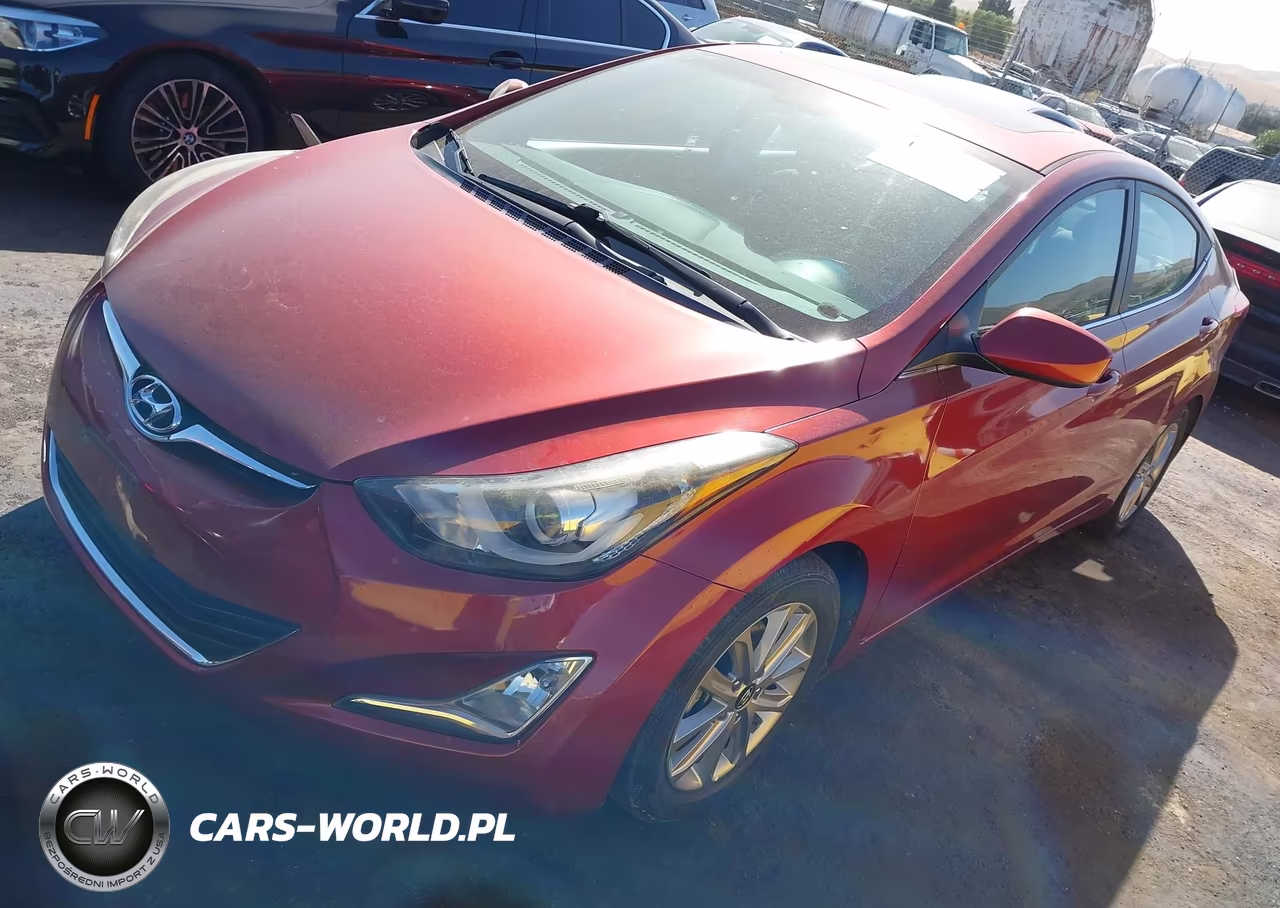 2015 Hyundai Elantra Se VIN:5NPDH4AE7FH605429 - 2