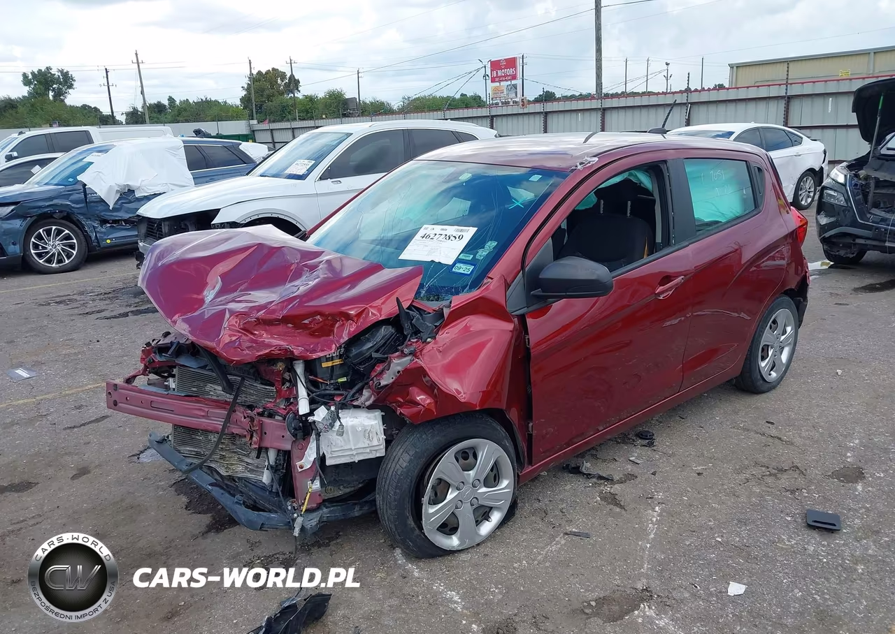 2022 Chevrolet Spark Fwd Ls Automatic VIN:KL8CB6SA8NC033889 - 2