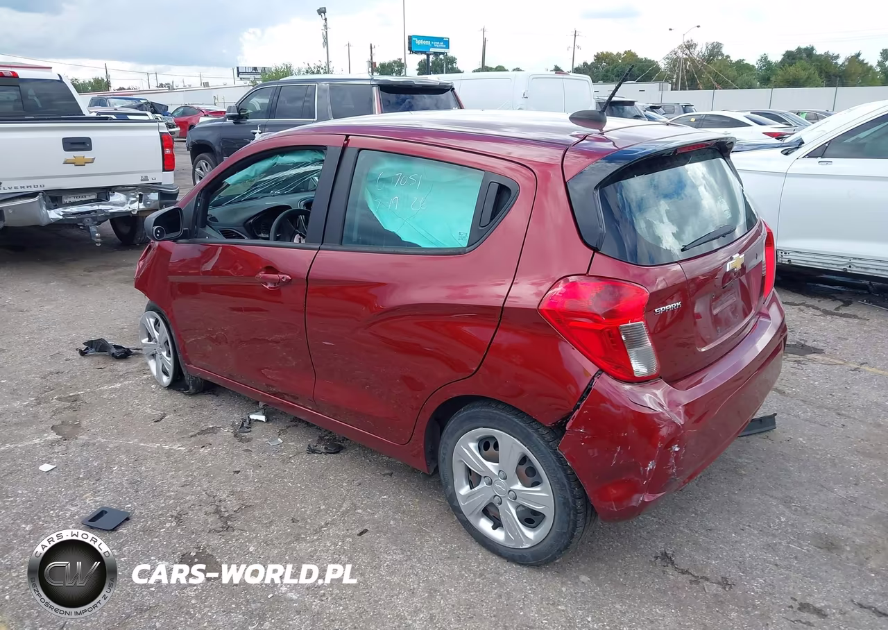2022 Chevrolet Spark Fwd Ls Automatic VIN:KL8CB6SA8NC033889 - 3