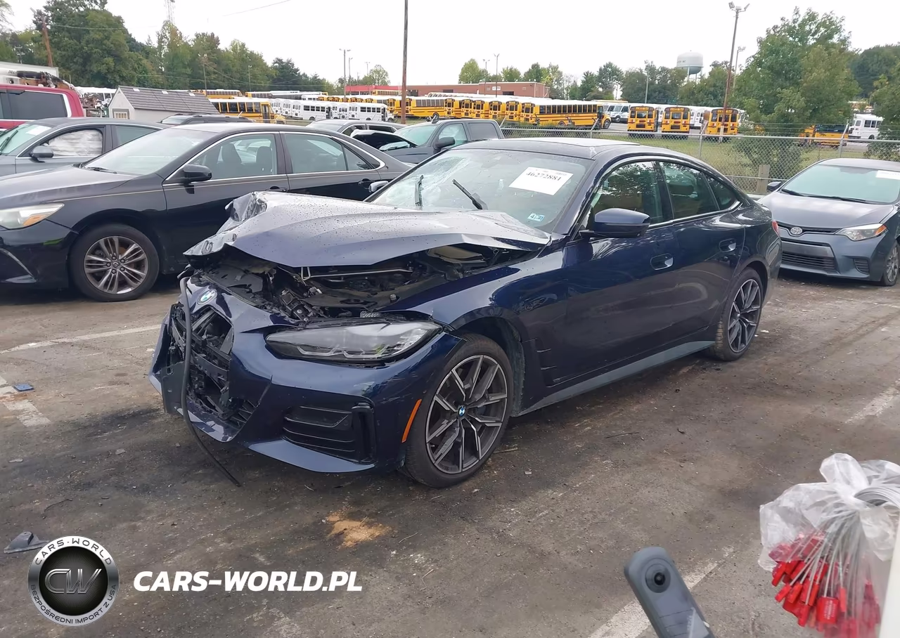 2022 BMW 430I Gran Coupe VIN:WBA63AV0XNFM58467 - 2