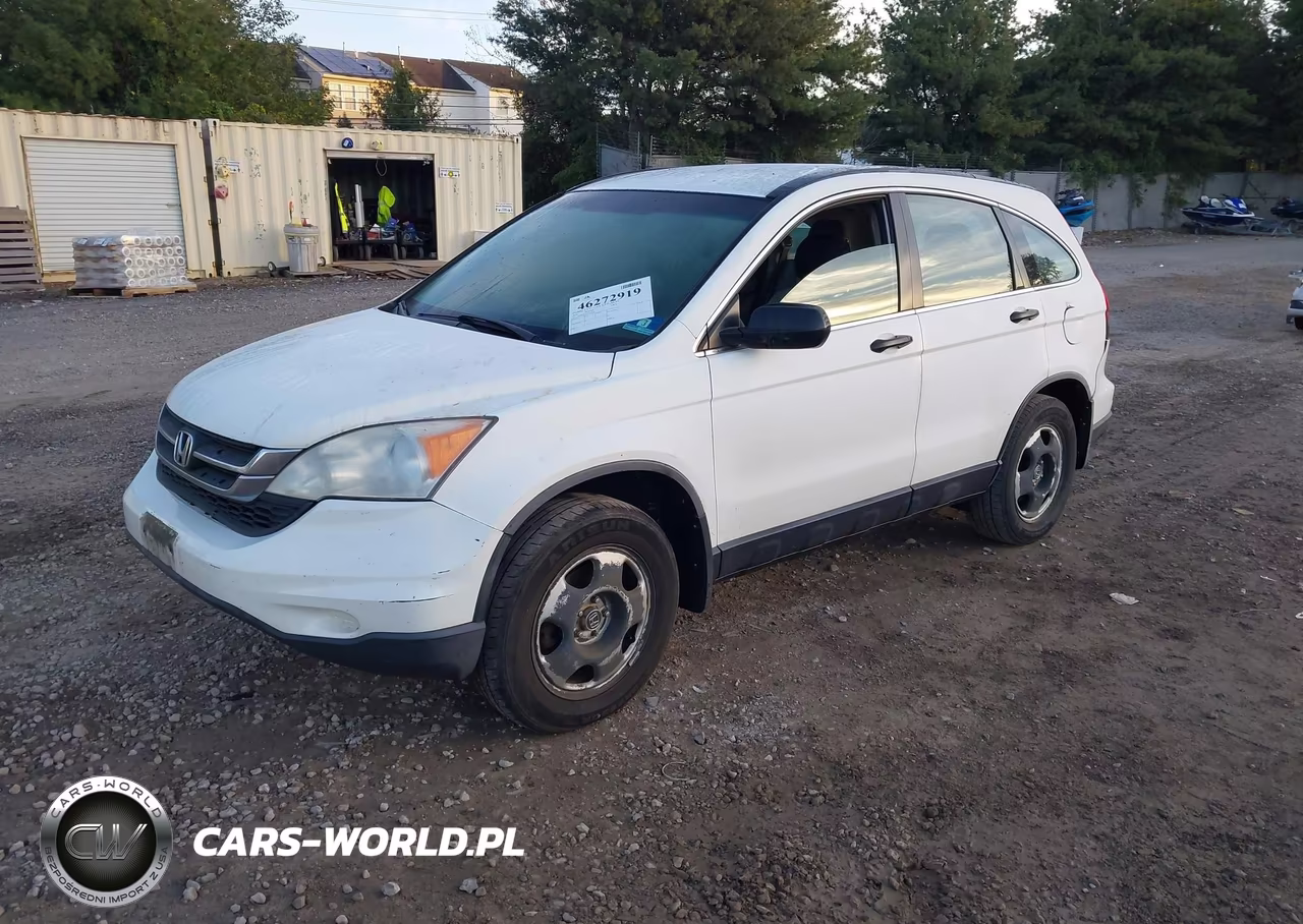 2010 Honda Cr-V Lx VIN:JHLRE3H30AC010054 - 2
