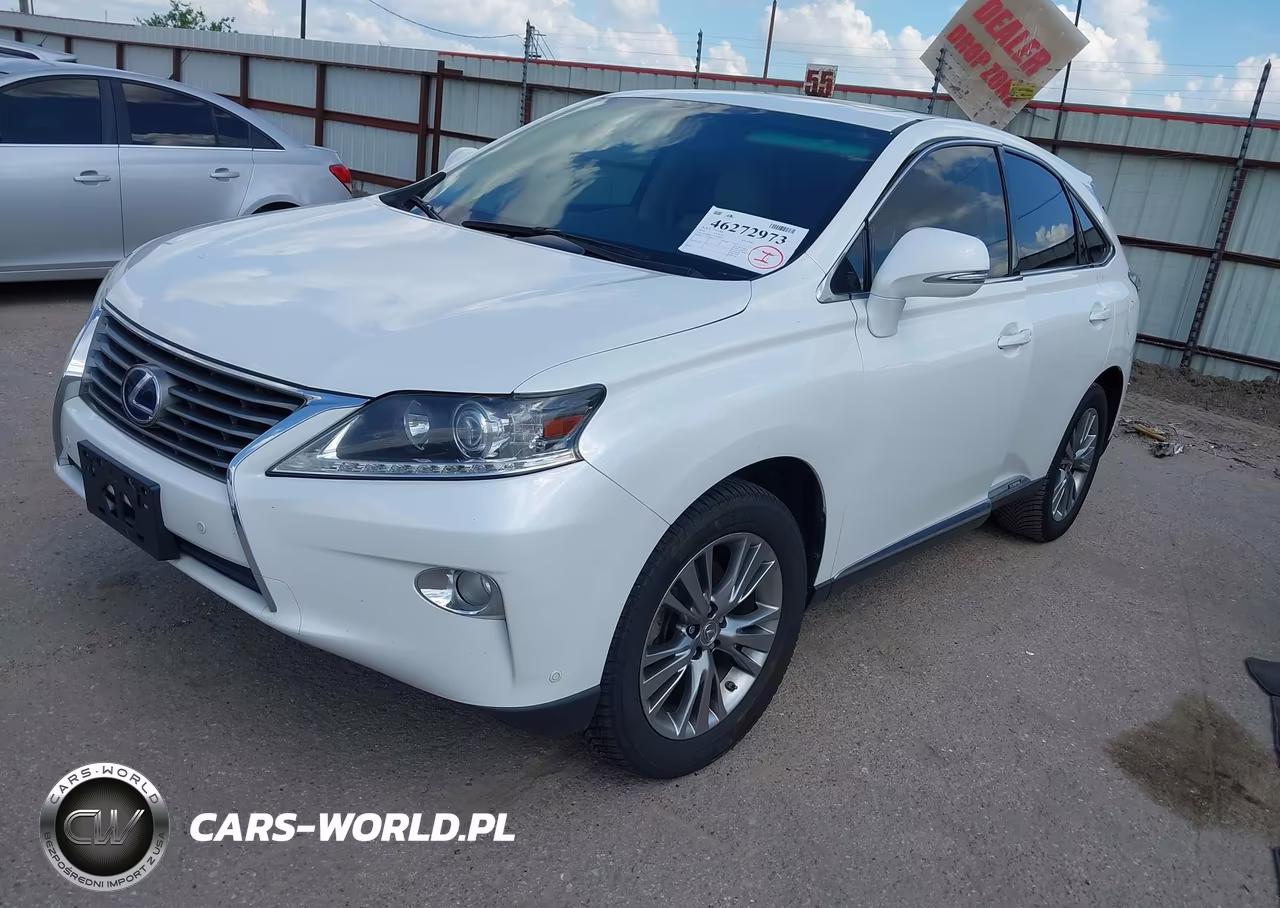 2013 Lexus Rx 450H VIN:JTJZB1BA3D2008419 - 2