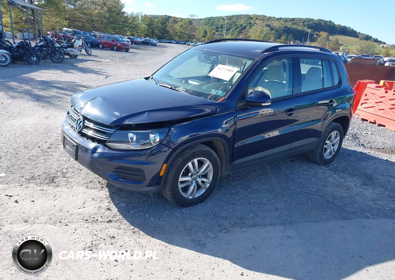 2016 Volkswagen Tiguan S VIN:WVGBV7AX7GW598718 - 2
