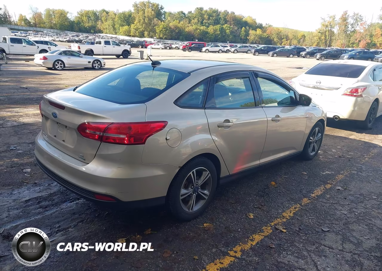 2017 Ford Focus Se VIN:1FADP3FE7HL340909 - 4