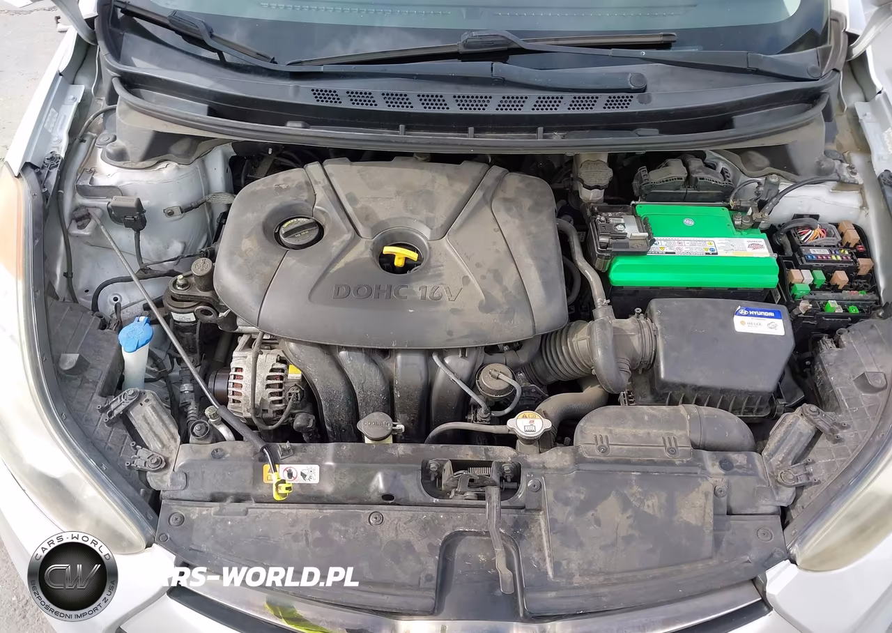 2013 Hyundai Elantra Gs VIN:KMHDH6AE0DU018628 - 10