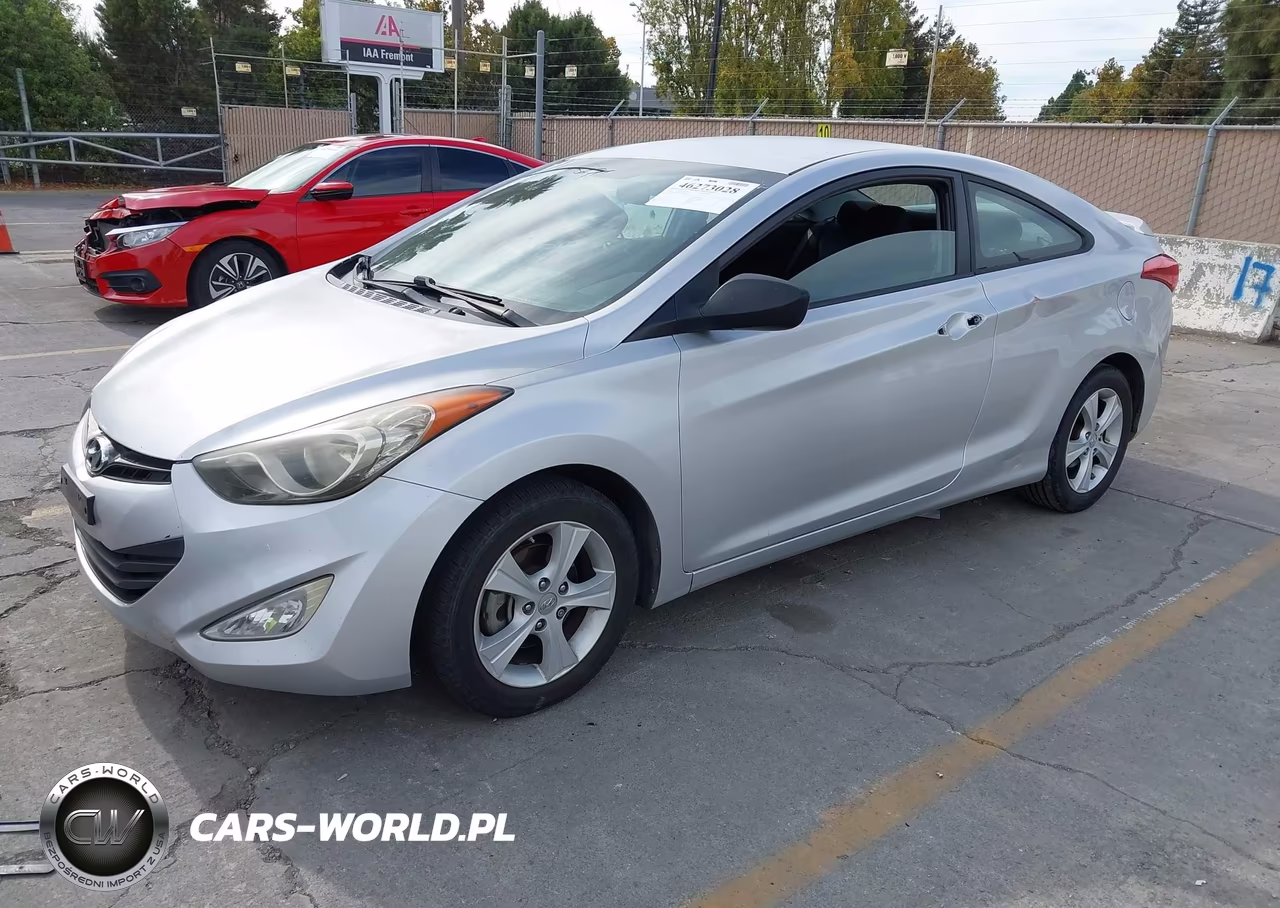 2013 Hyundai Elantra Gs VIN:KMHDH6AE0DU018628 - 2