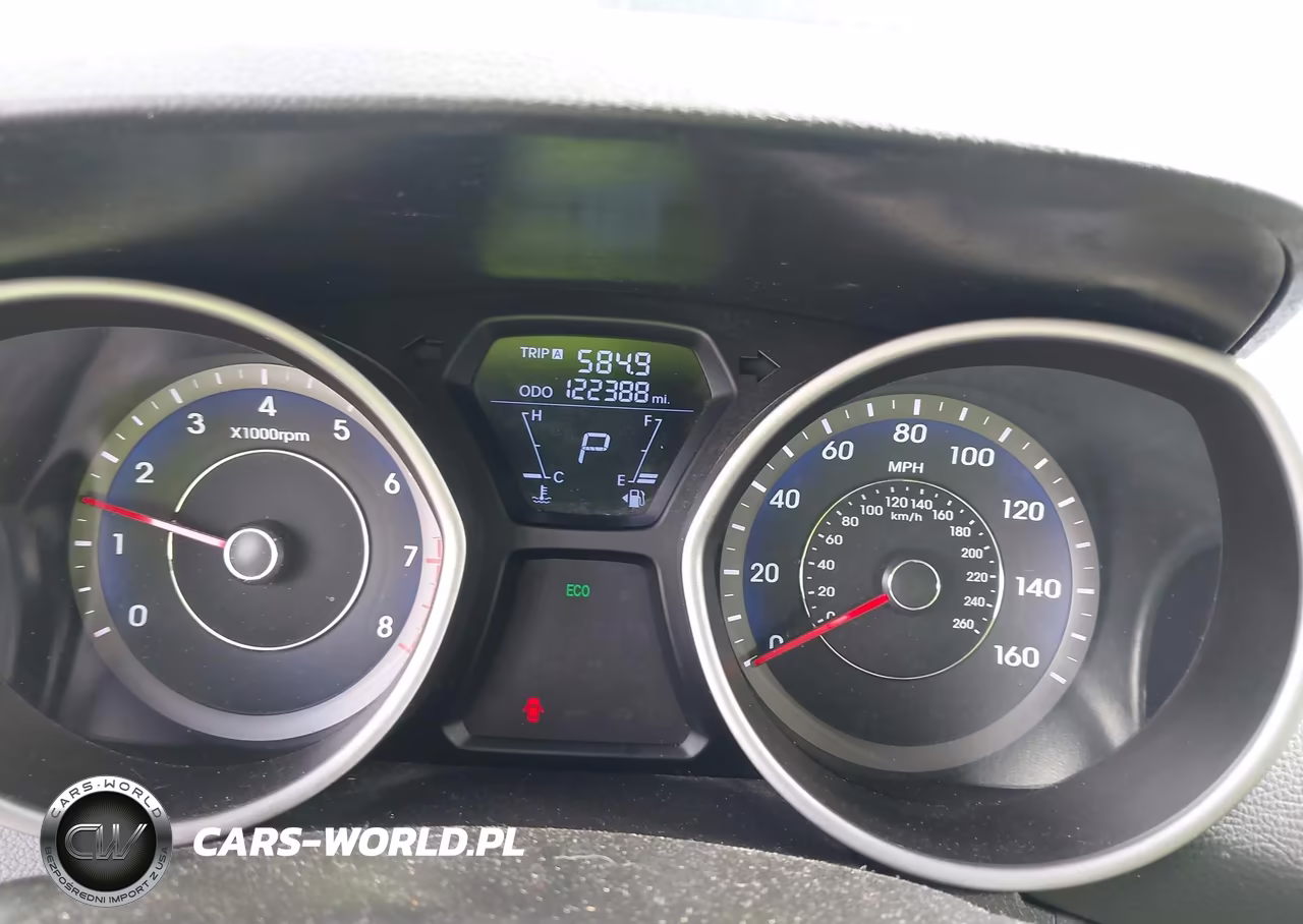 2013 Hyundai Elantra Gs VIN:KMHDH6AE0DU018628 - 7