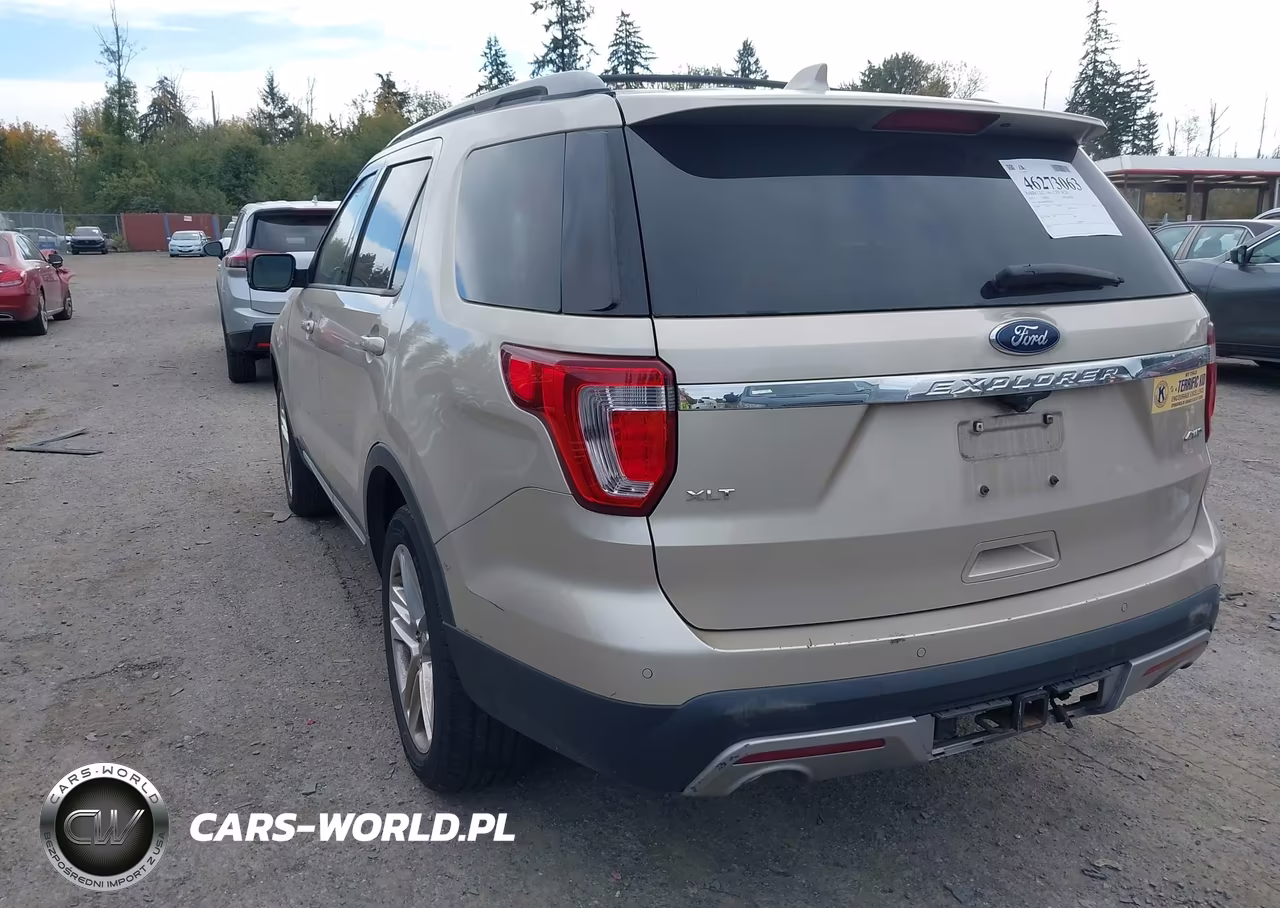 2017 Ford Explorer Xlt VIN:1FM5K8D80HGC06271 - 3