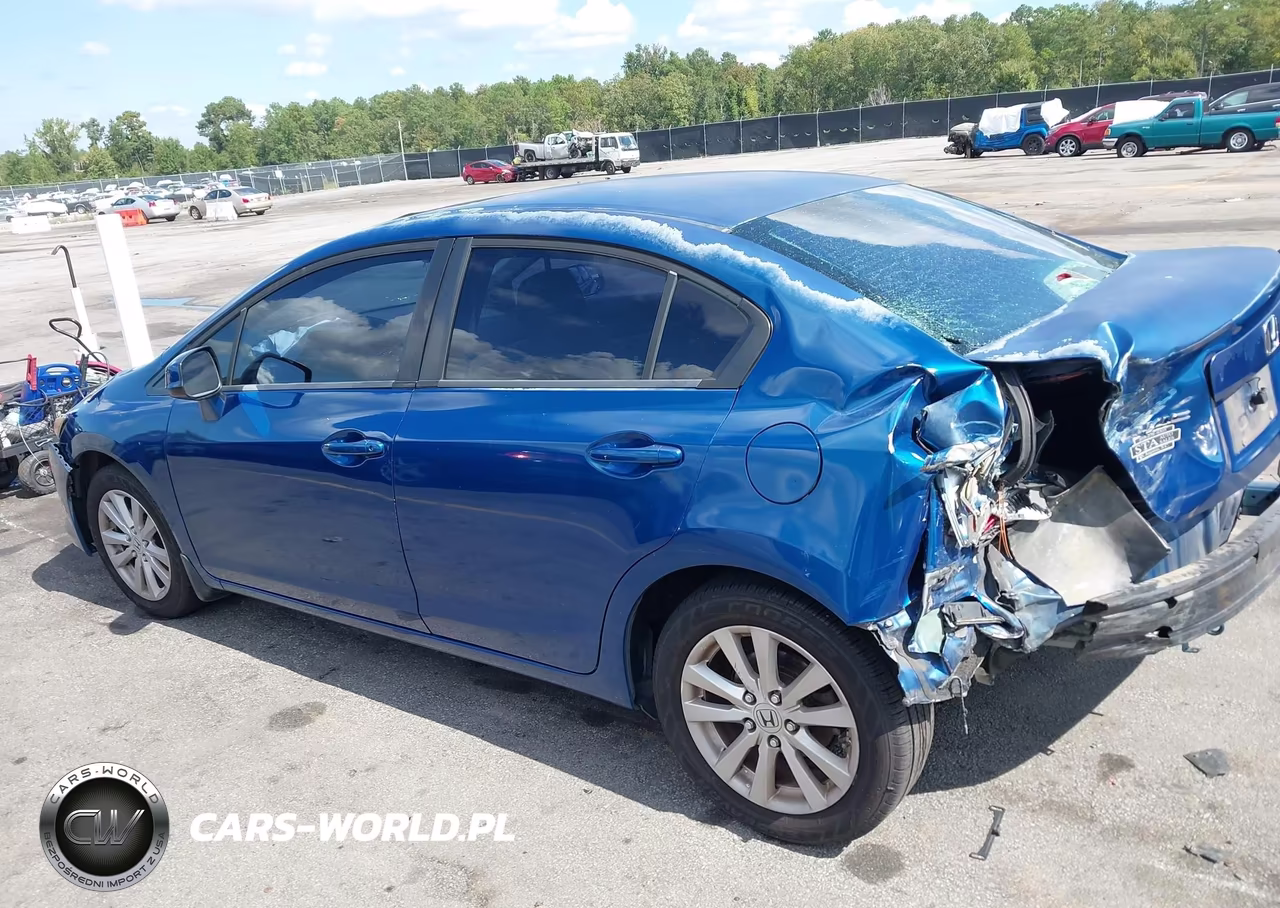 2012 Honda Civic Ex VIN:2HGFB2F83CH502371 - 3