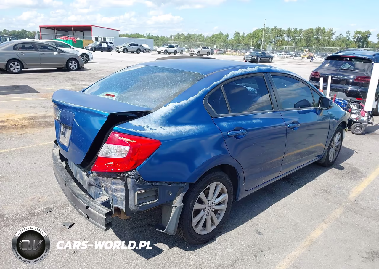 2012 Honda Civic Ex VIN:2HGFB2F83CH502371 - 4
