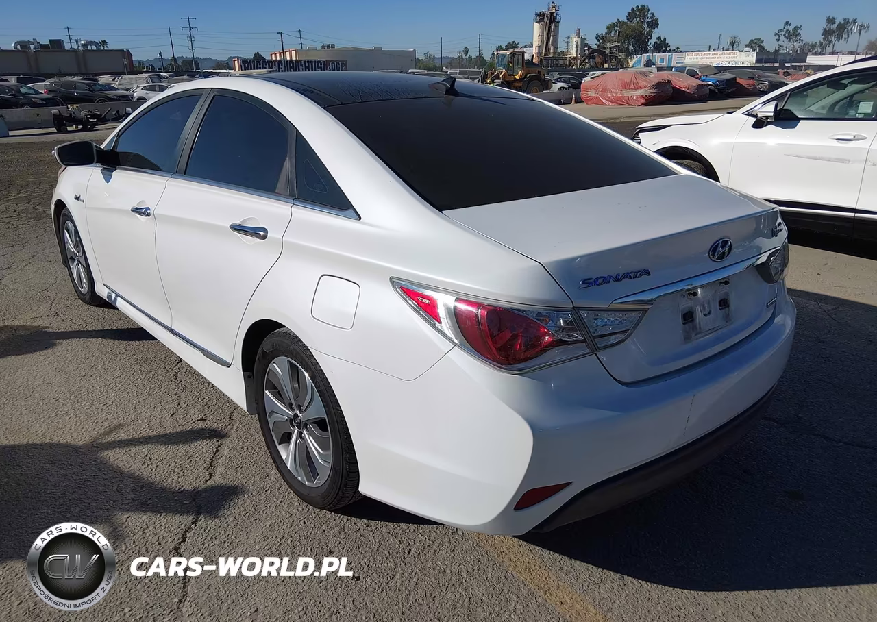 2013 Hyundai Sonata Hybrid Limited VIN:KMHEC4A41DA070690 - 3