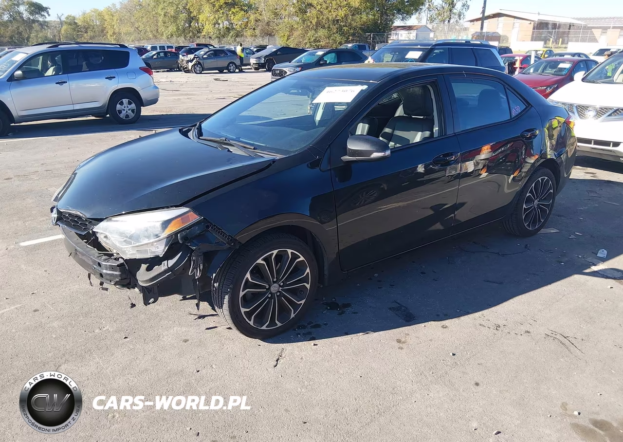 2015 Toyota Corolla S Plus VIN:2T1BURHE3FC231121 - 2
