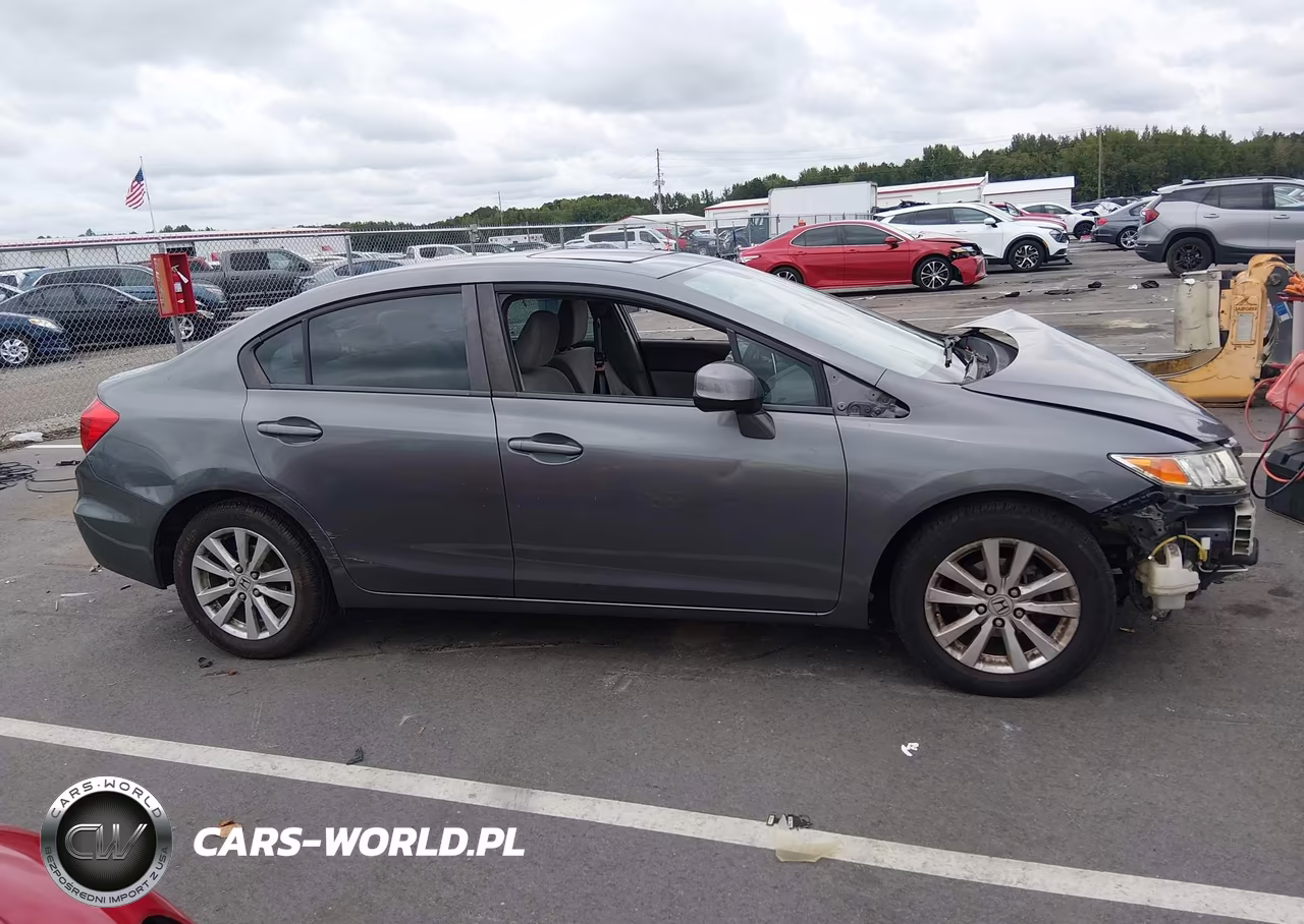 2012 Honda Civic Ex VIN:19XFB2F88CE326492 - 13
