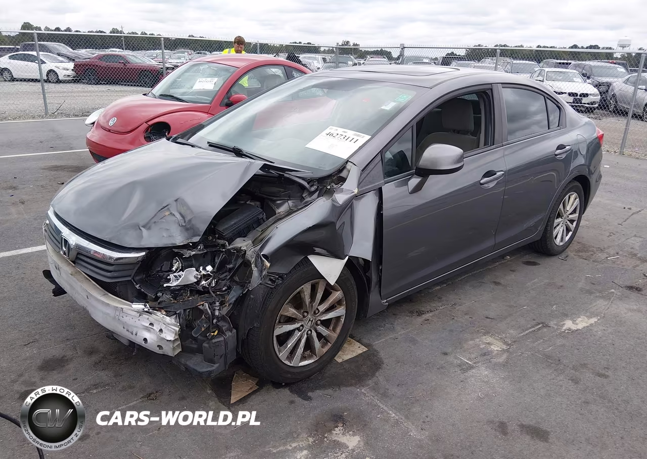 2012 Honda Civic Ex VIN:19XFB2F88CE326492 - 2