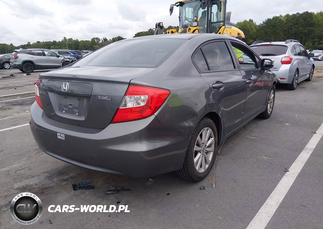 2012 Honda Civic Ex VIN:19XFB2F88CE326492 - 4