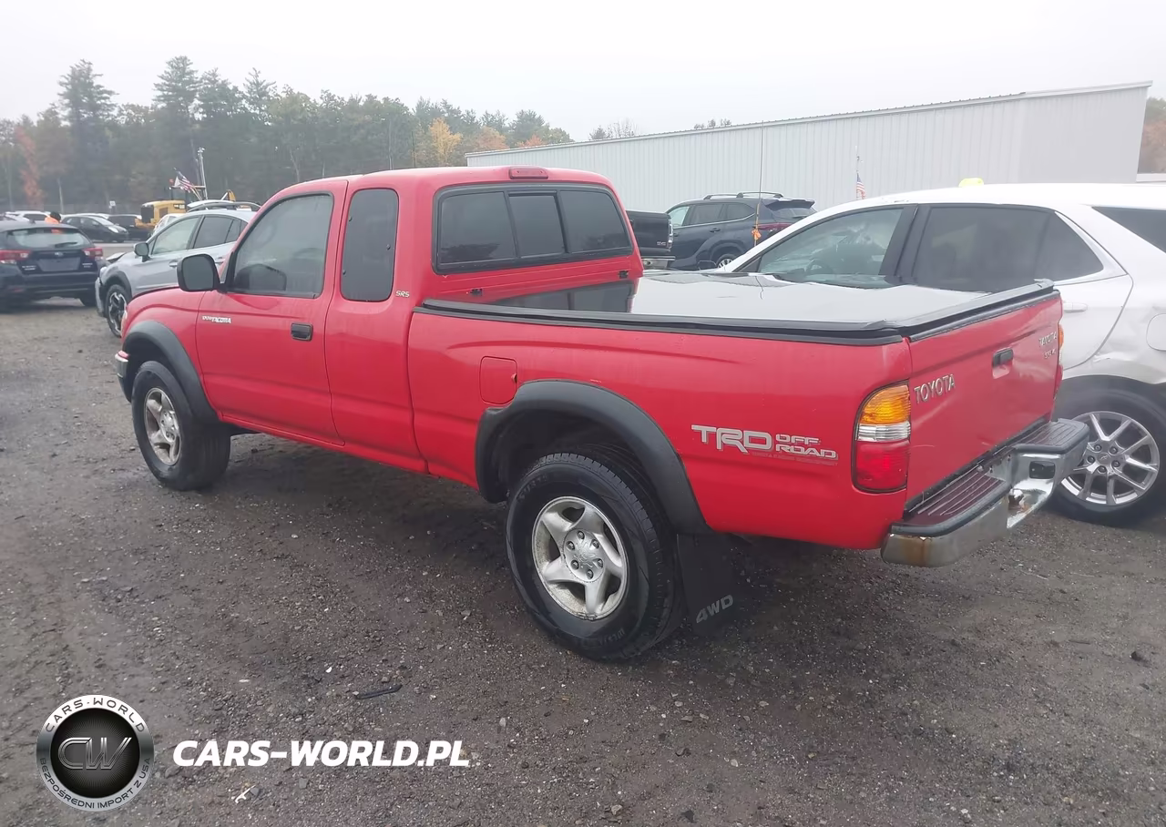 2004 Toyota Tacoma Base V6 VIN:5TEWN72N84Z380661 - 3