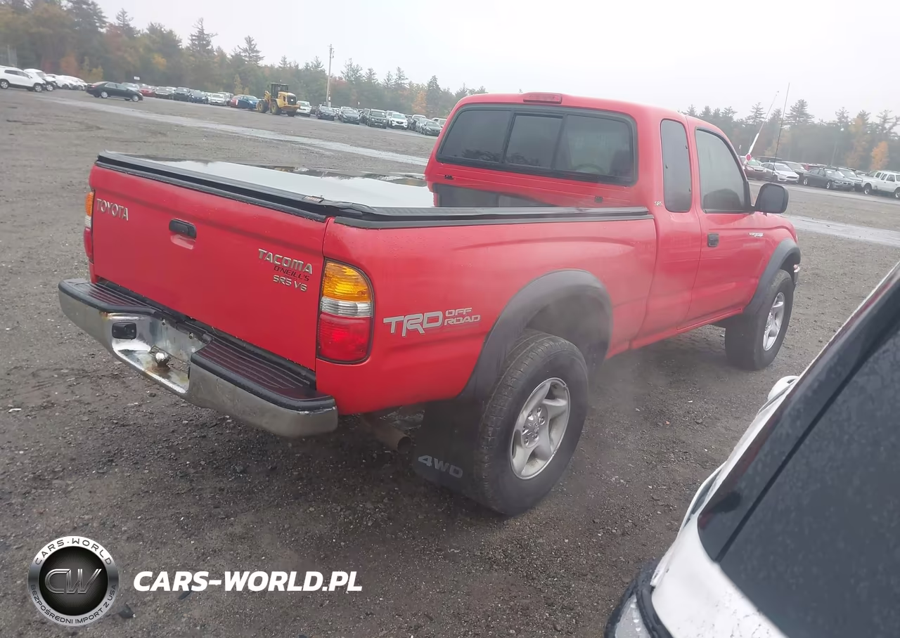 2004 Toyota Tacoma Base V6 VIN:5TEWN72N84Z380661 - 4
