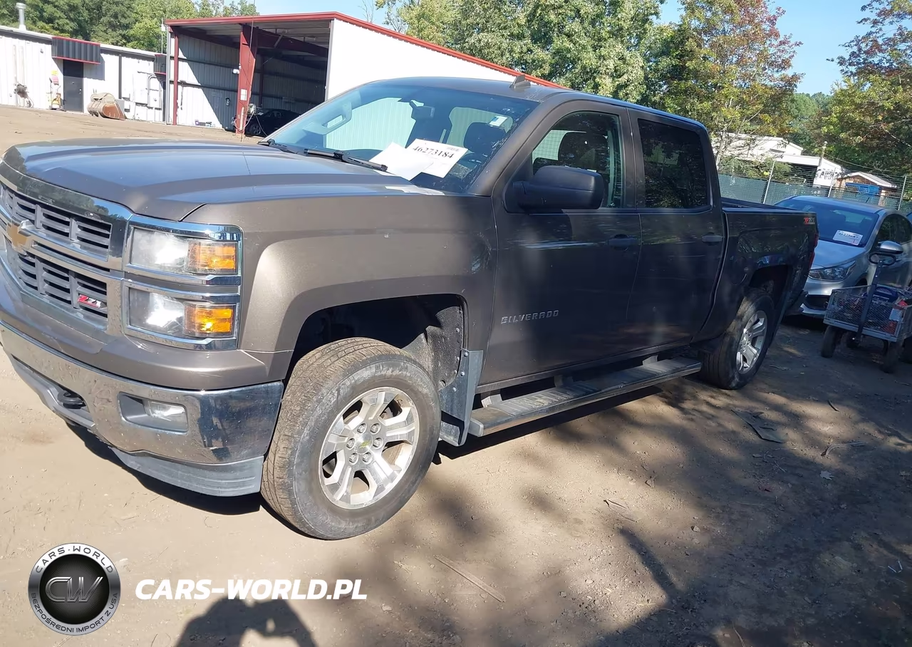 2014 Chevrolet Silverado 1500 2Lt VIN:3GCUKREC3EG159259 - 2
