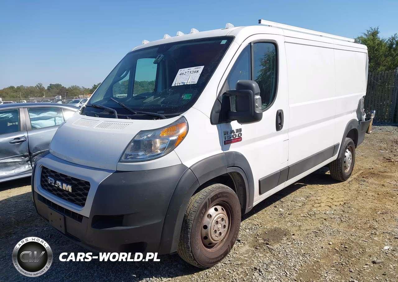 2019 Ram Promaster 1500 Low Roof 136 Wb VIN:3C6TRVAG3KE540780 - 2