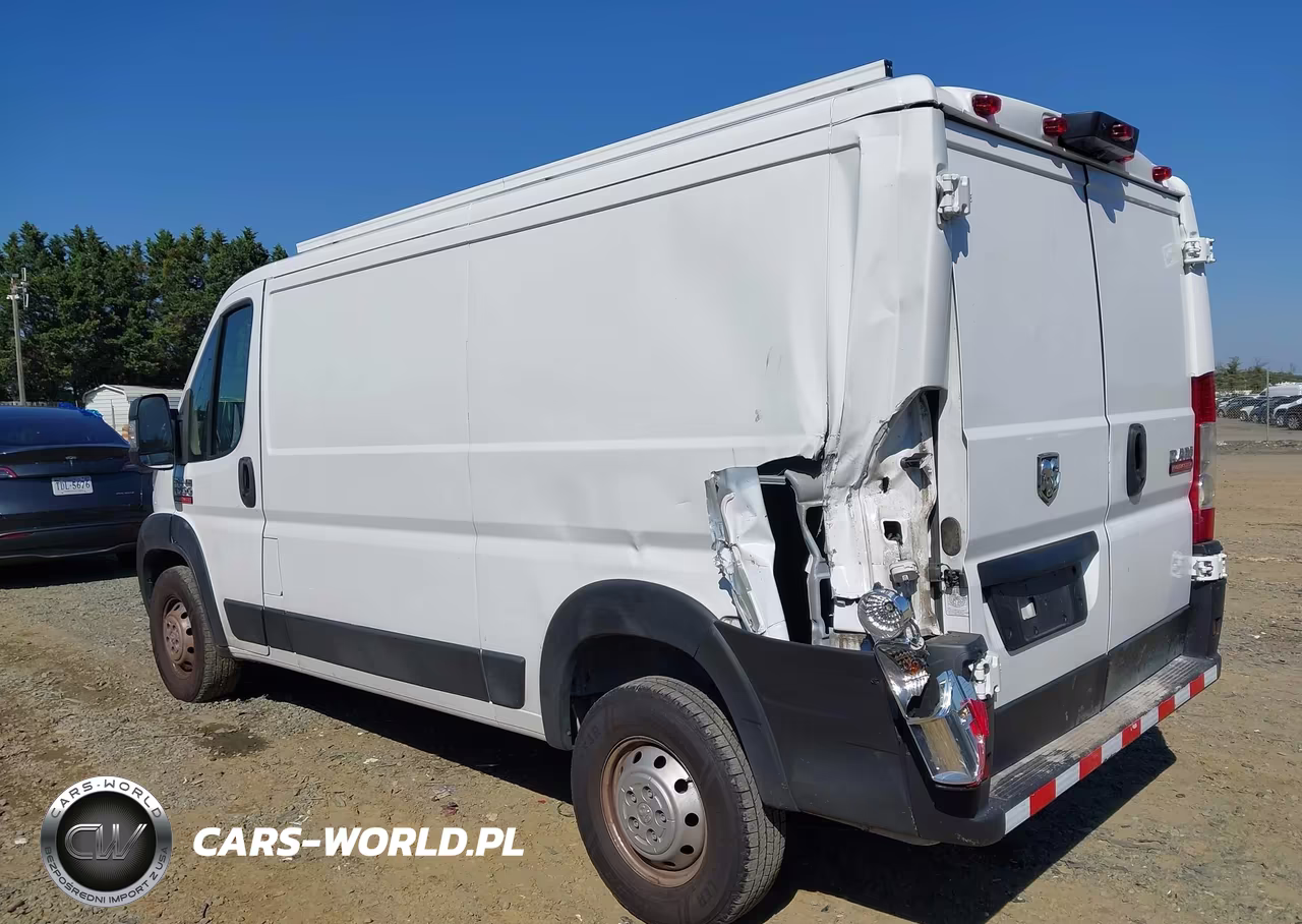 2019 Ram Promaster 1500 Low Roof 136 Wb VIN:3C6TRVAG3KE540780 - 3