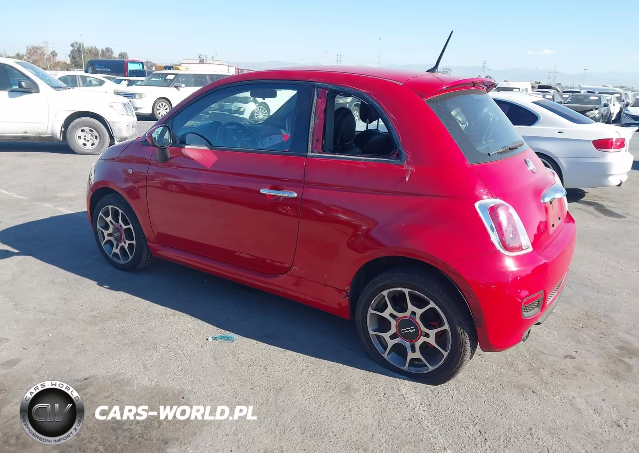 2015 Fiat 500 Sport VIN:3C3CFFBR7FT625103 - 3