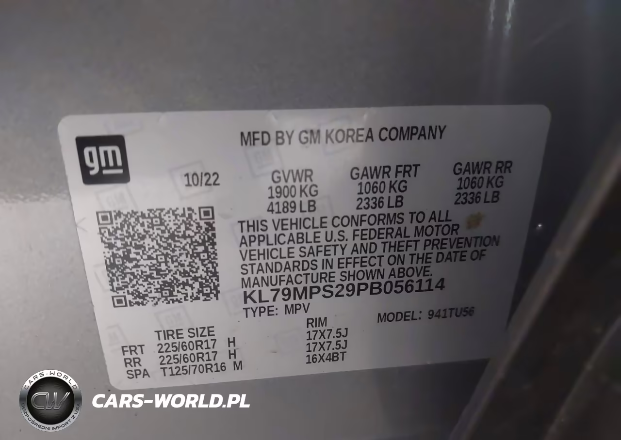 2023 Chevrolet Trailblazer Fwd Lt VIN:KL79MPS29PB056114 - 9