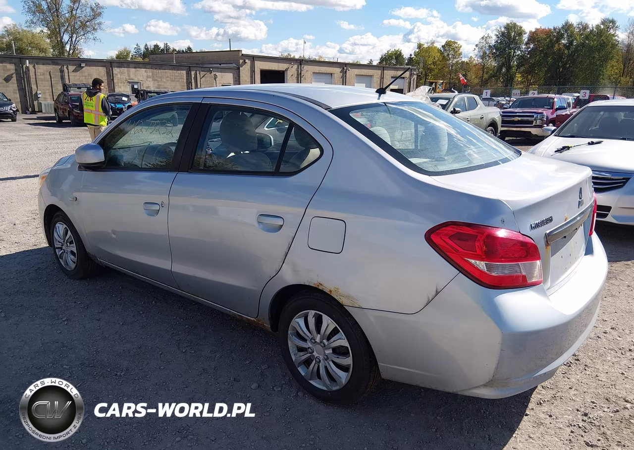 2017 Mitsubishi Mirage G4 Es VIN:ML32F3FJ1HHF17478 - 3
